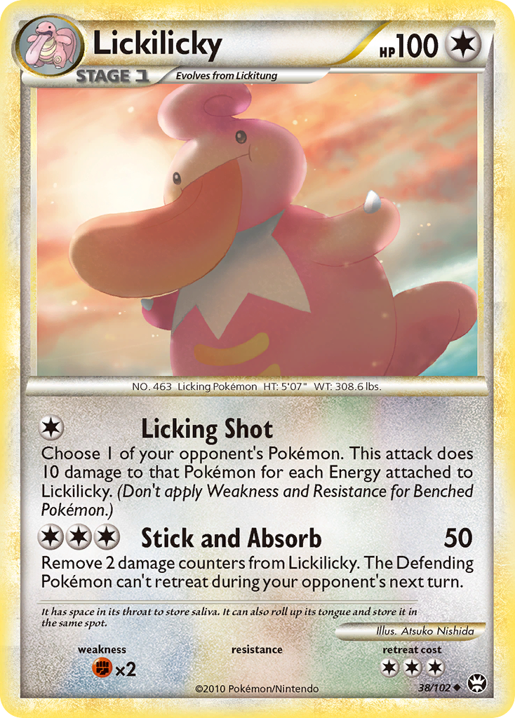 Lickilicky - HS Triumphant SET-38