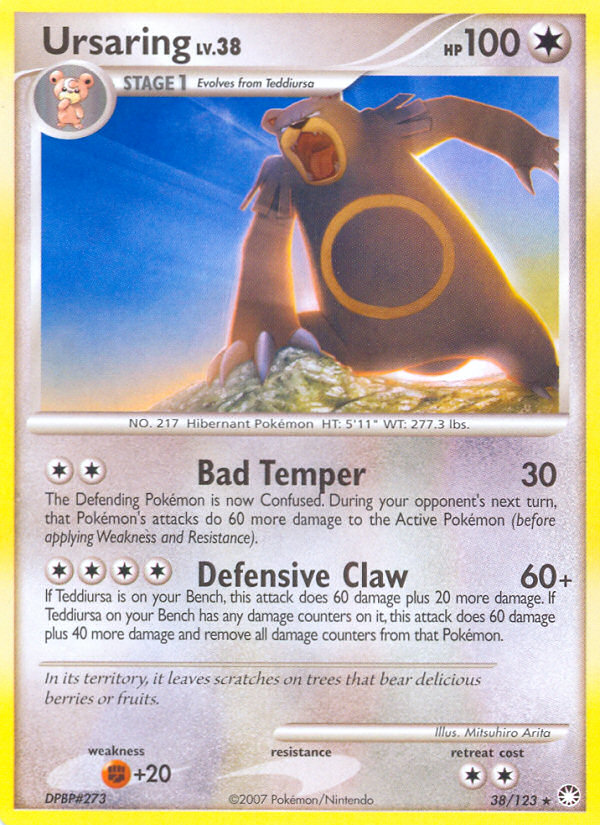 Ursaring - Mysterious Treasures SET-38