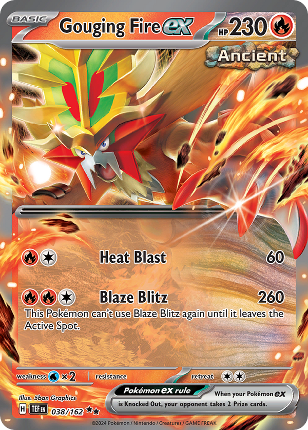 Gouging Fire EX - Temporal Forces SET-38