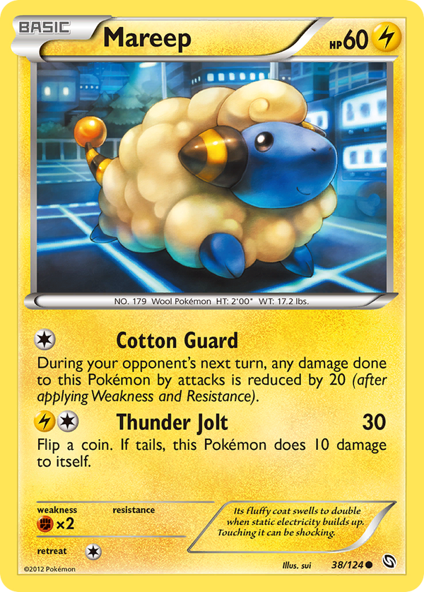 Mareep - Dragons Exalted SET-38