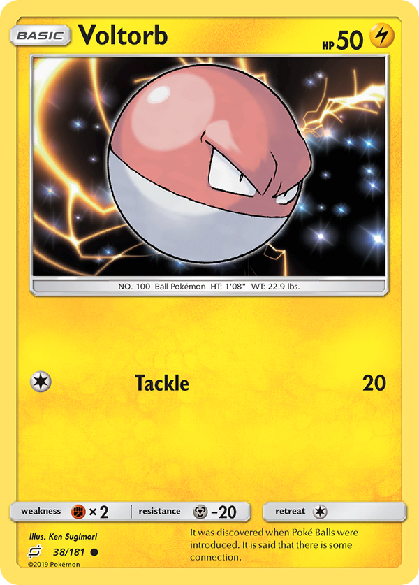 Voltorb - Team Up SET-38
