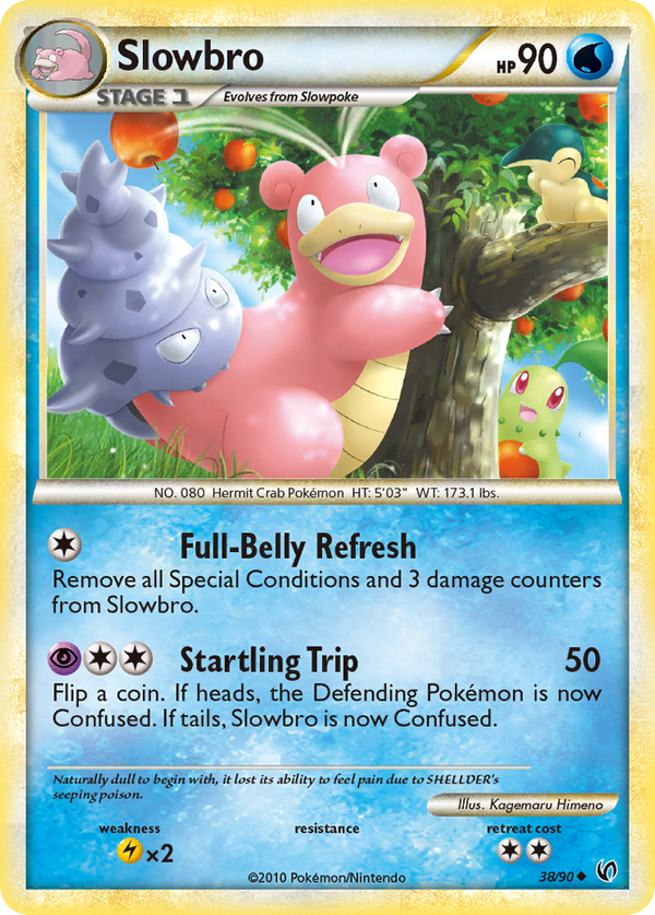 Slowbro - HS Undaunted SET-38