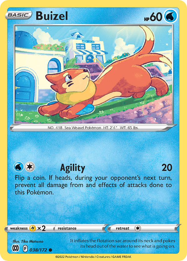 Buizel - Brilliant Stars SET-38