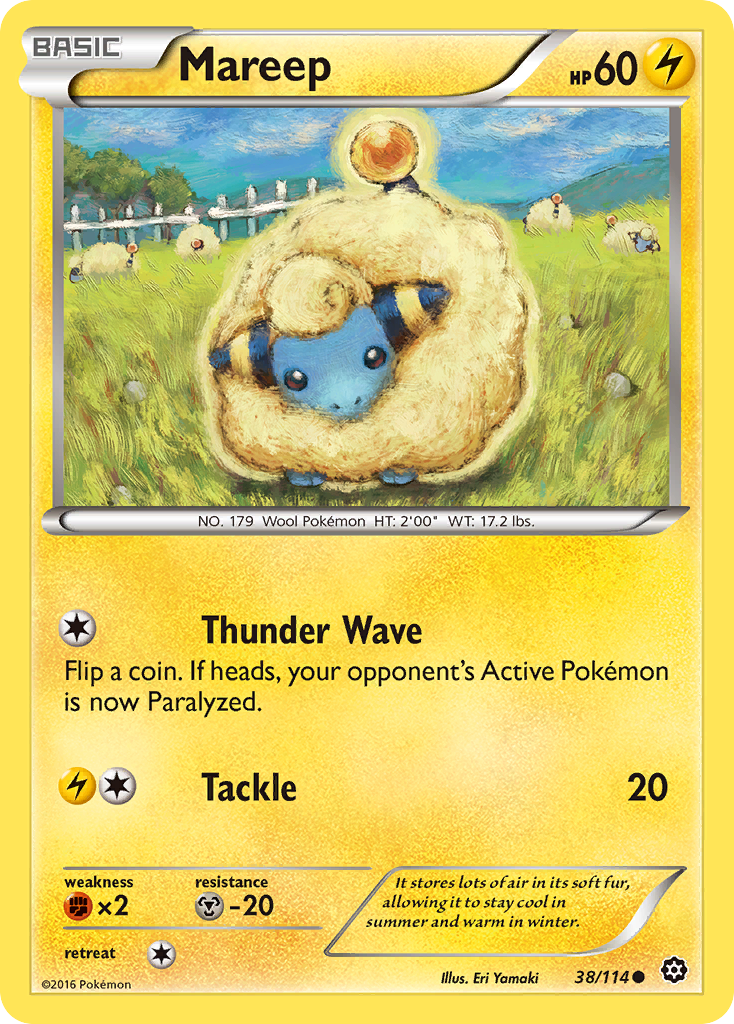 Mareep - Steam Siege SET-38