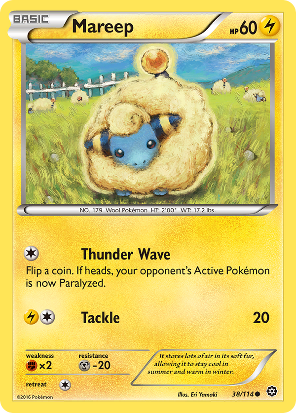Mareep - Steam Siege SET-38