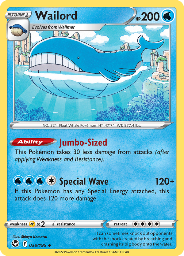 Wailord - Silver Tempest SET-38