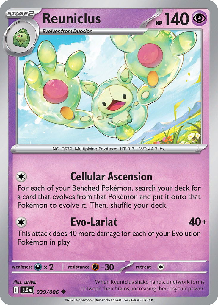 Reuniclus - Black Bolt SET-39
