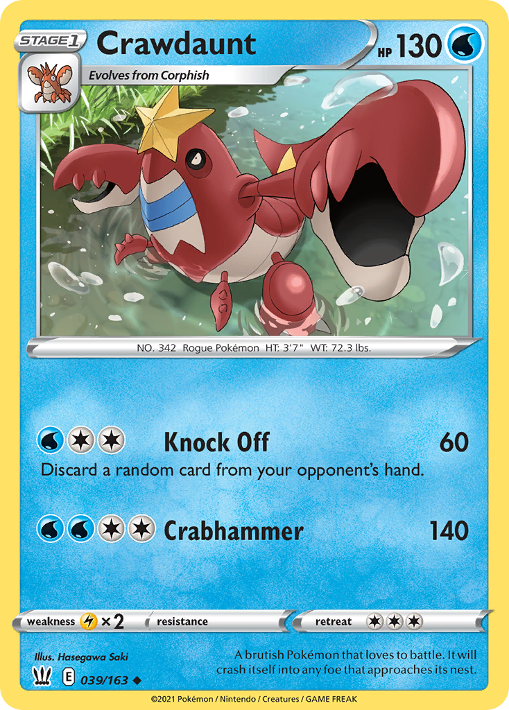 Crawdaunt - Battle Styles SET-39