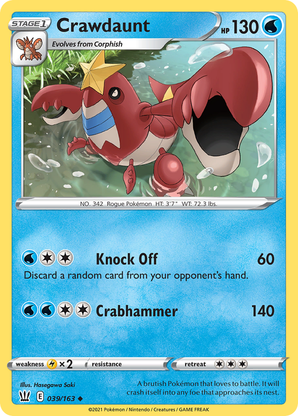 Crawdaunt - Battle Styles SET-39