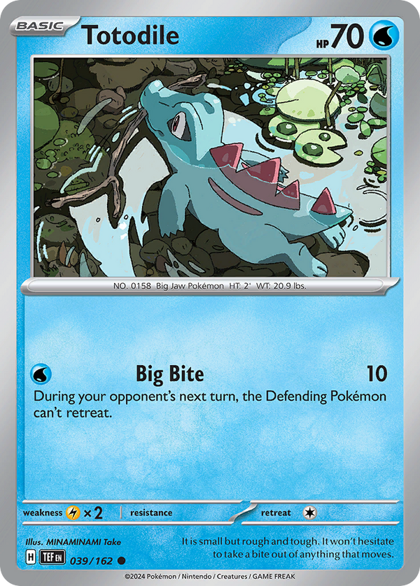 Totodile - Temporal Forces SET-39