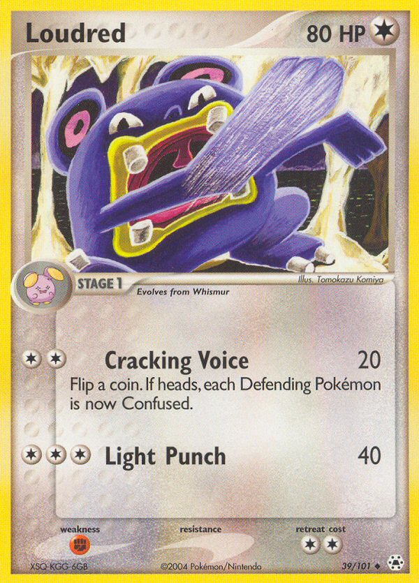 Loudred - Hidden Legends SET-39