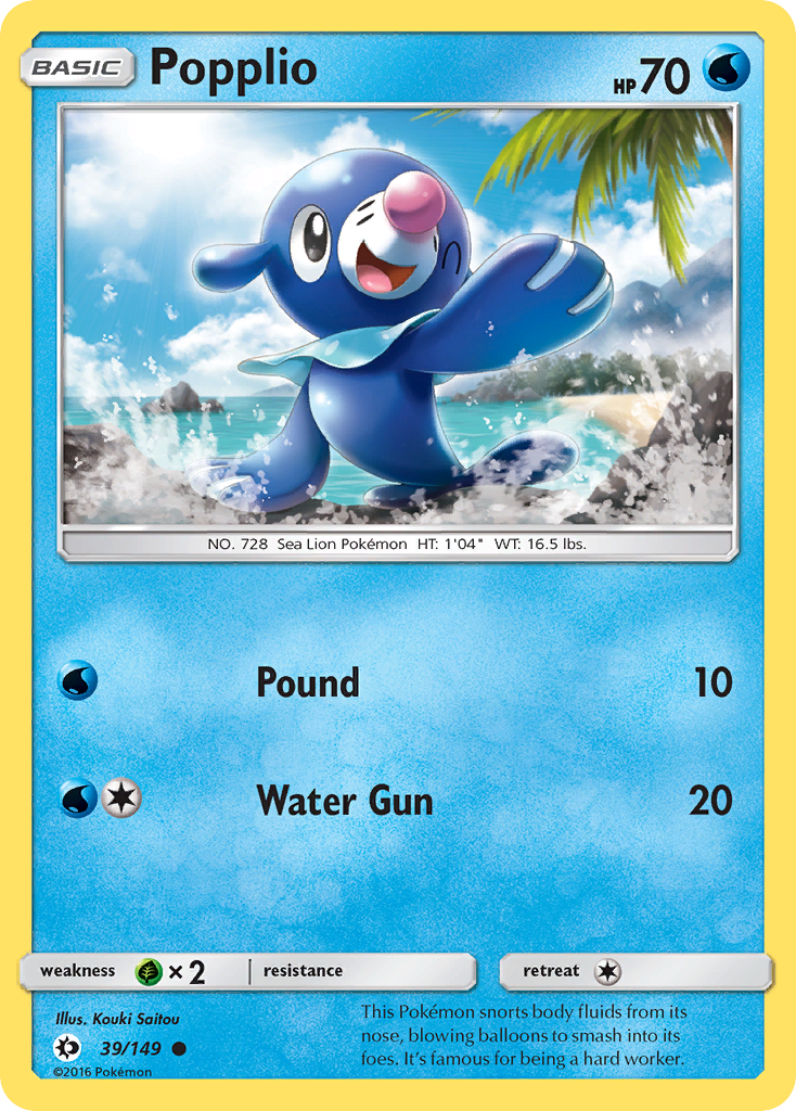 Popplio - Sun & Moon SET-39
