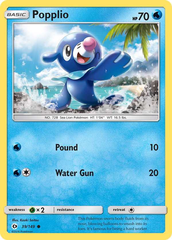 Popplio - Sun & Moon SET-39