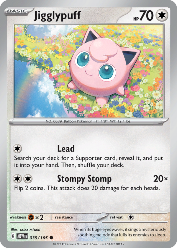 Jigglypuff - 151 SET-39