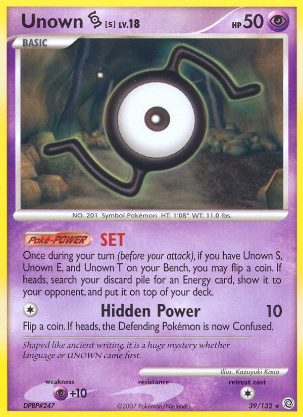 Unown [S] - Secret Wonders SET-39
