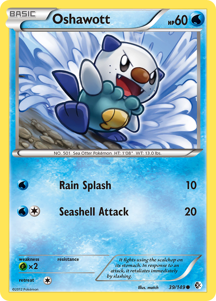 Oshawott - Boundaries Crossed SET-39