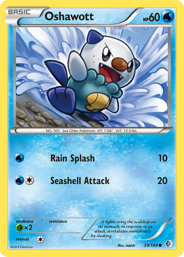 Oshawott - Boundaries Crossed SET-39