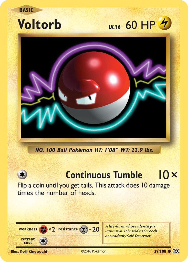Voltorb - Evolutions SET-39