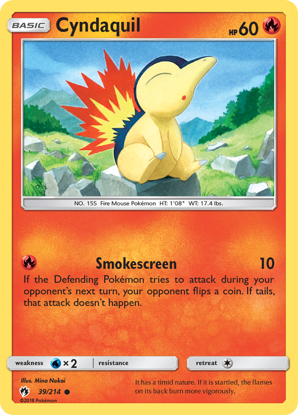Cyndaquil - Lost Thunder SET-39