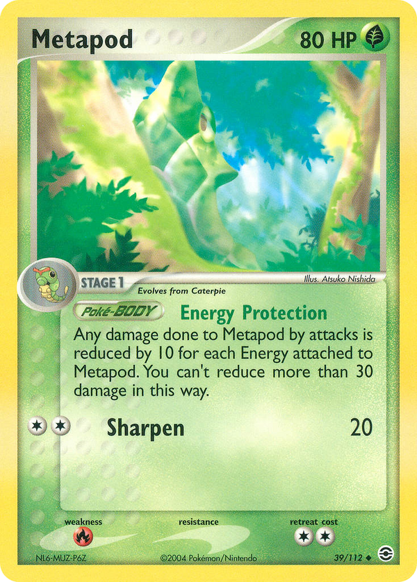 Metapod - FireRed & LeafGreen SET-39