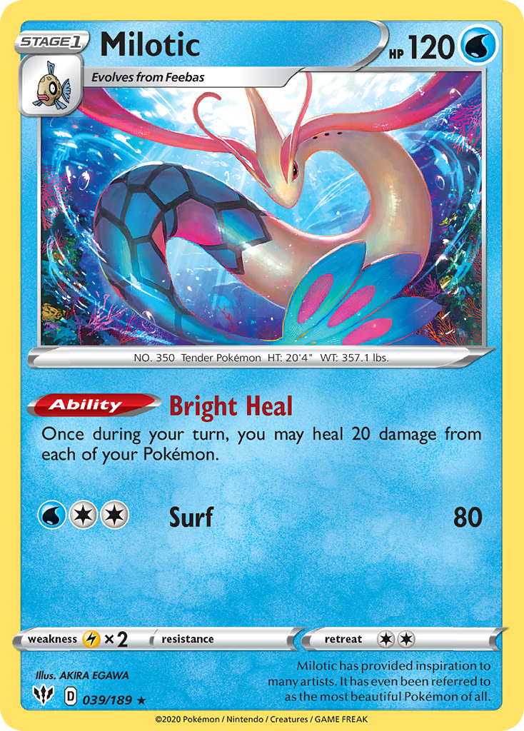 Milotic - Darkness Ablaze SET-39