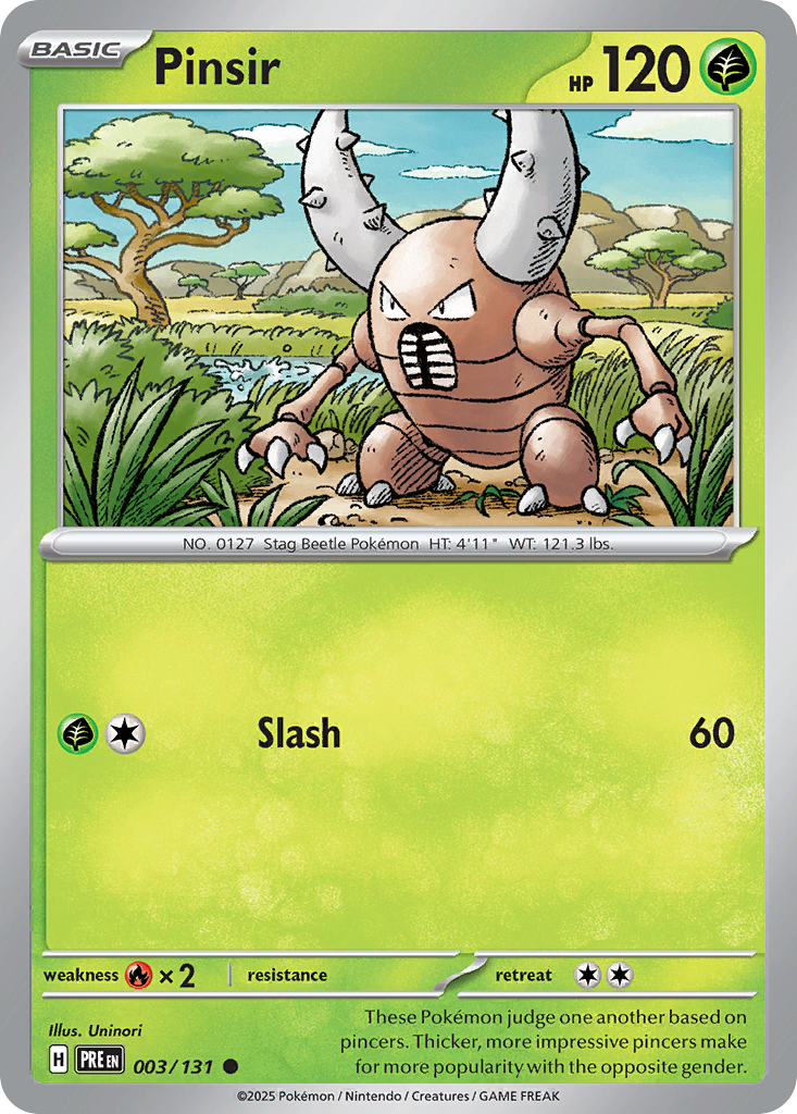 Pinsir - Prismatic Evolutions SET-3