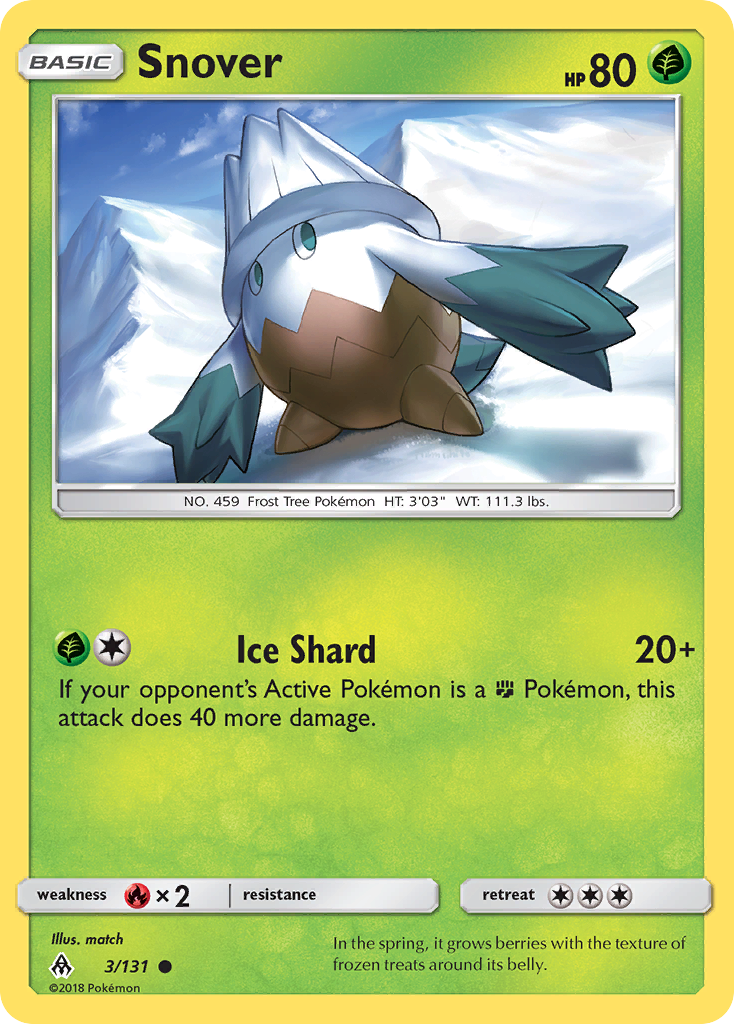 Snover - Forbidden Light SET-3