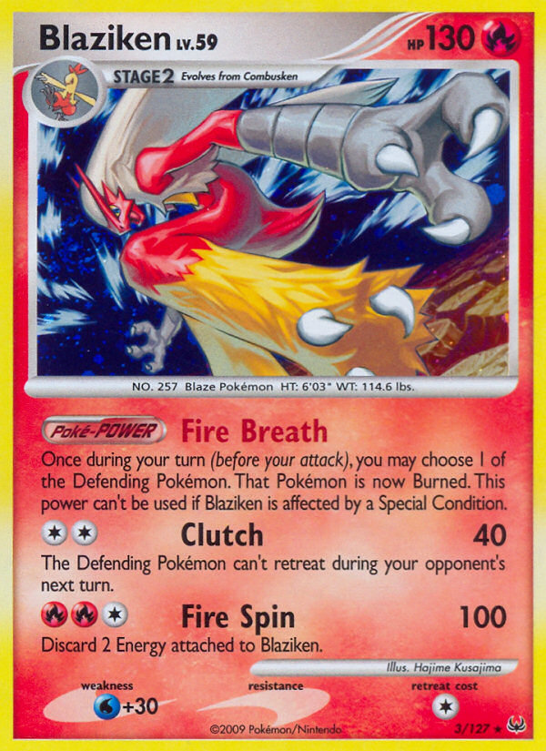 Blaziken - Platinum SET-3
