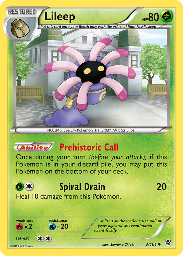 Lileep - Plasma Blast SET-3