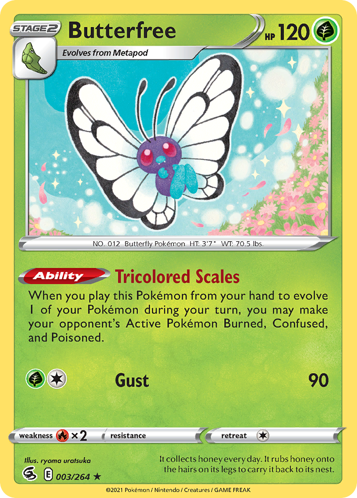 Butterfree - Fusion Strike SET-3