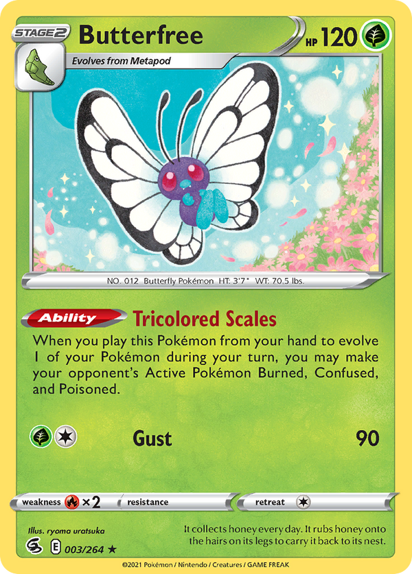 Butterfree - Fusion Strike SET-3