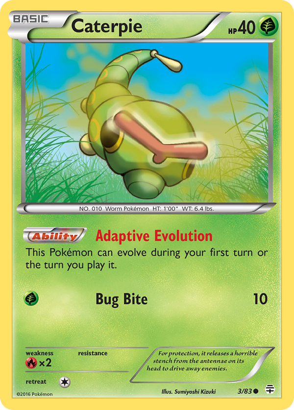 Caterpie - Generations SET-3