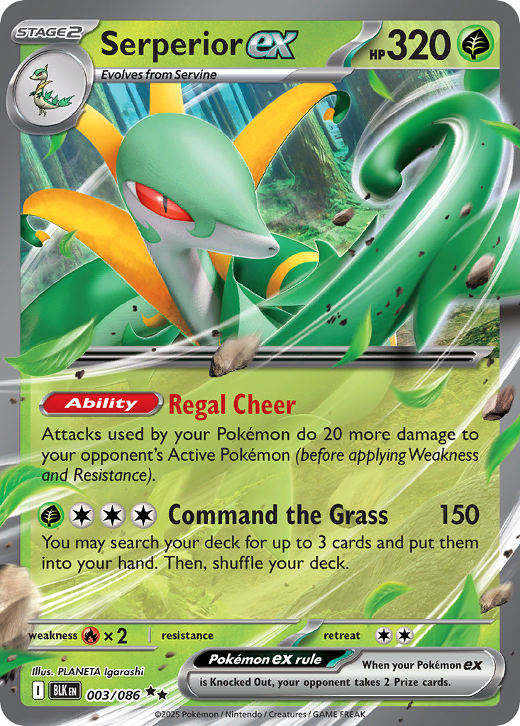 Serperior EX - Black Bolt SET-3