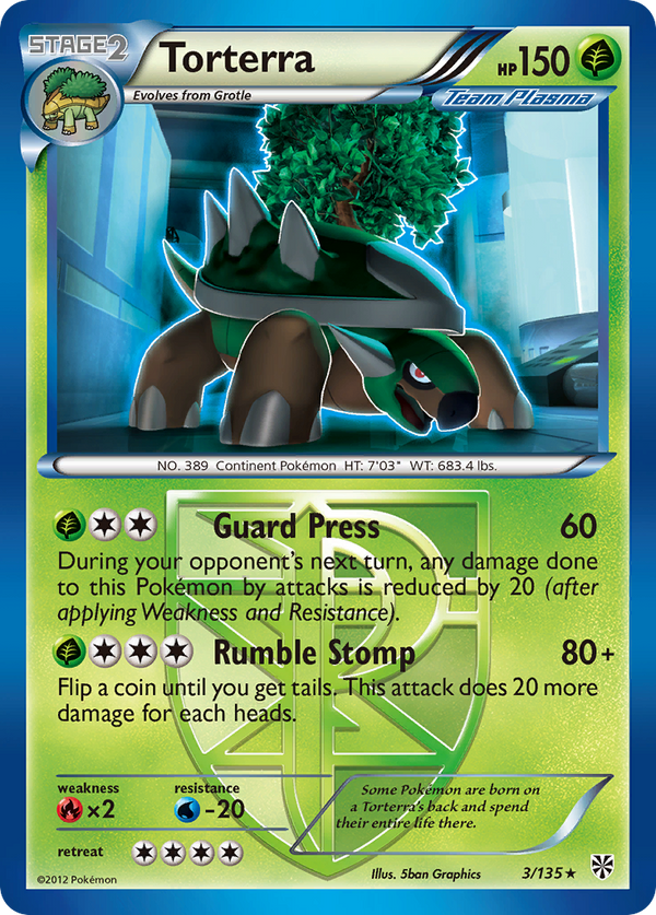 Torterra - Plasma Storm SET-3