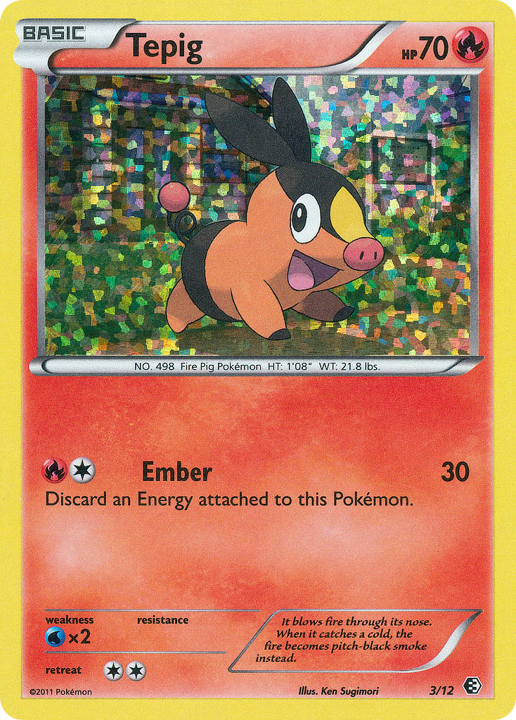 Tepig - McDonald's Collection 2011 SET-3