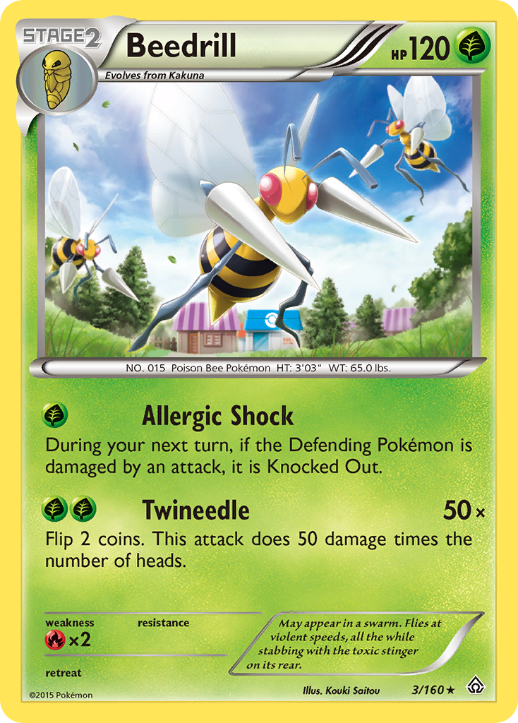 Beedrill - Primal Clash SET-3