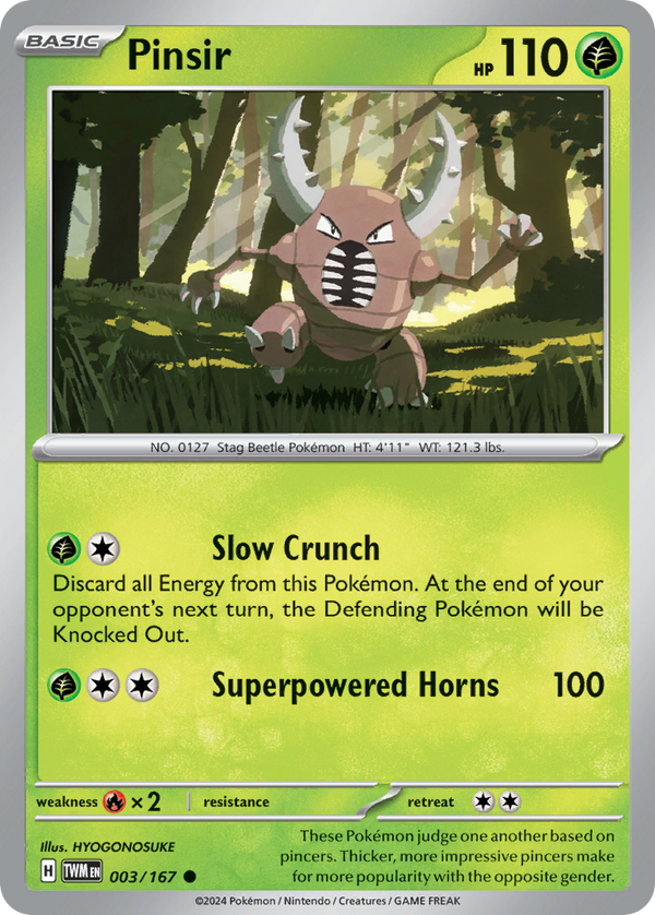 Pinsir - Twilight Masquerade SET-3
