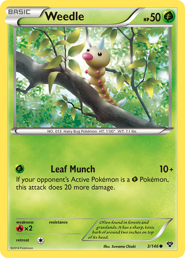 Weedle - XY SET-3