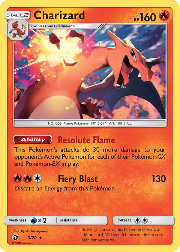 Charizard - Dragon Majesty SET-3