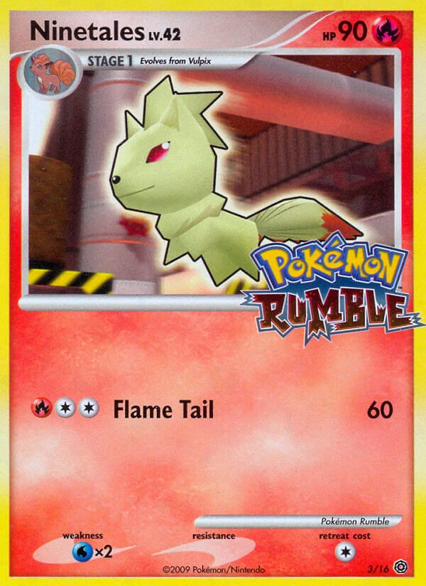 Ninetales - Pokemon Rumble SET-3