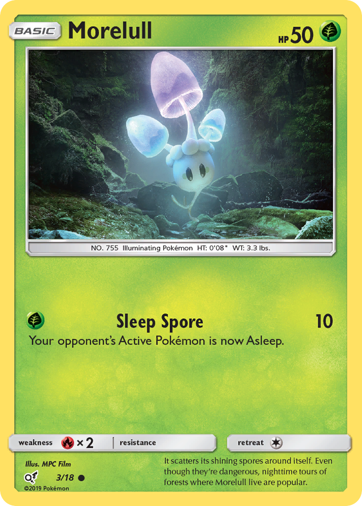 Morelull - Detective Pikachu SET-3