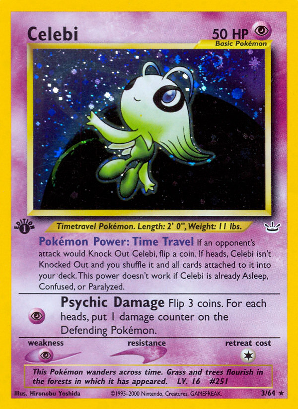 Celebi - Neo Revelation SET-3