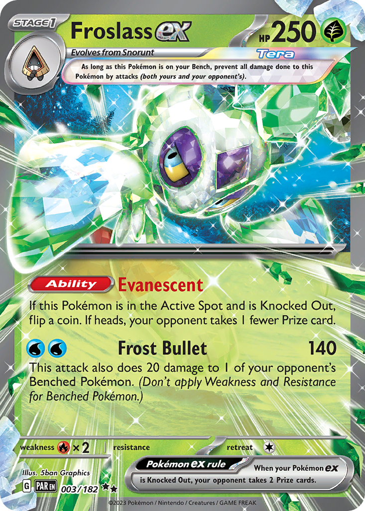 Froslass EX - Paradox Rift SET-3