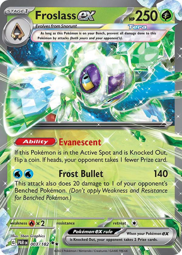 Froslass EX - Paradox Rift SET-3