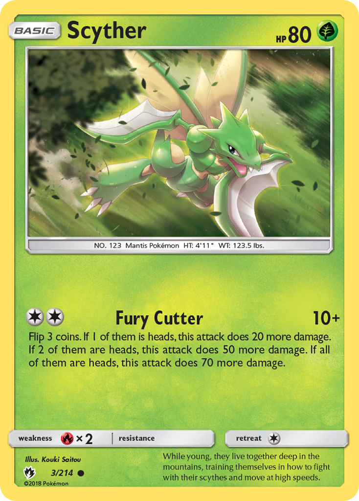 Scyther - Lost Thunder SET-3