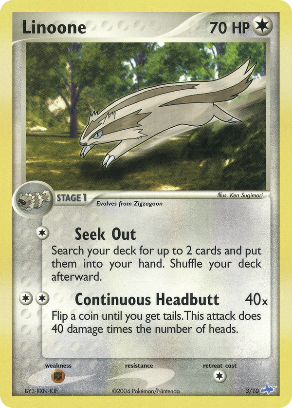 Linoone - EX Trainer Kit Latios SET-3