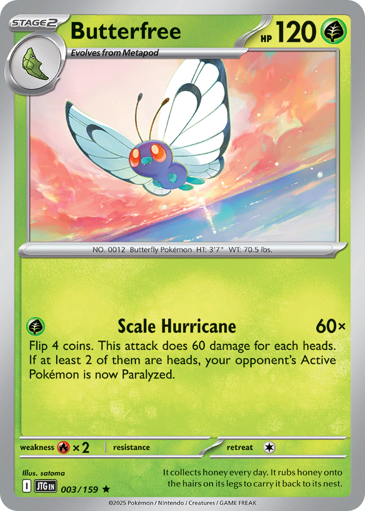 Butterfree - Journey Together SET-3