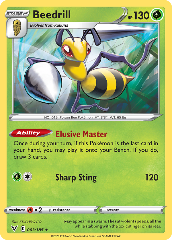 Beedrill - Vivid Voltage SET-3
