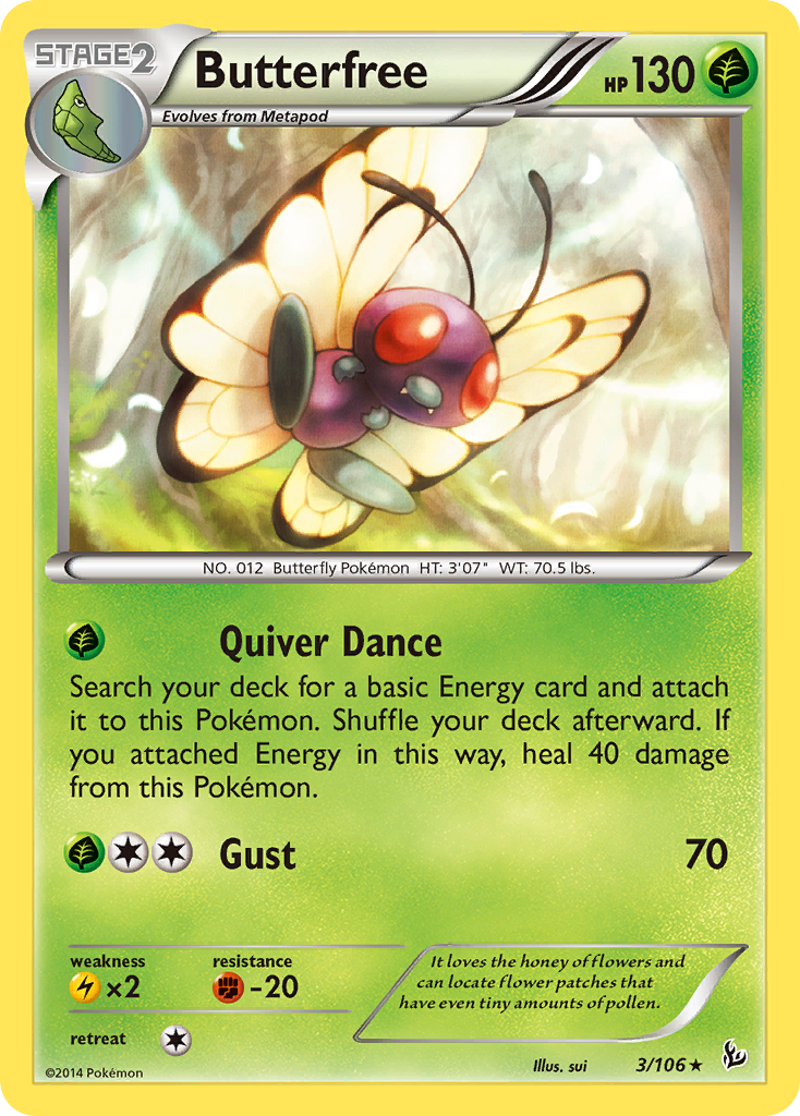 Butterfree - Flashfire SET-3