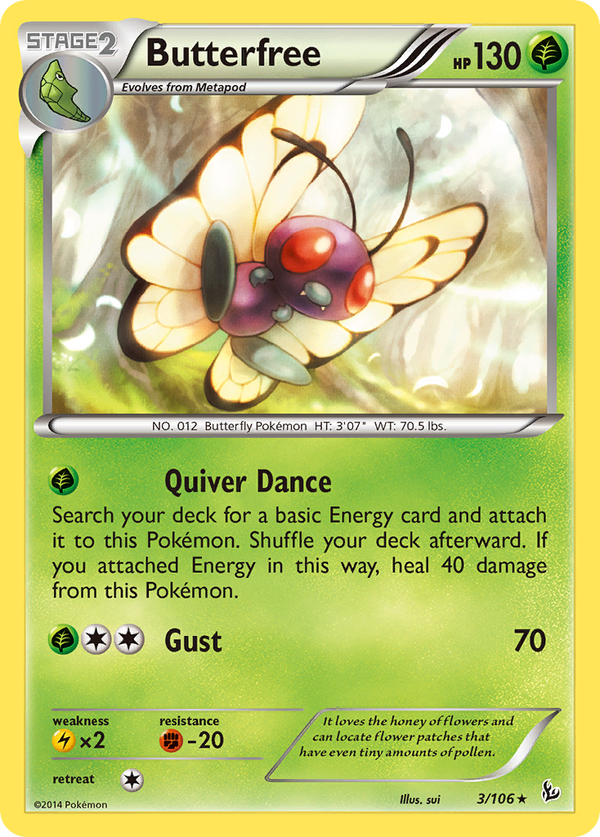 Butterfree - Flashfire SET-3